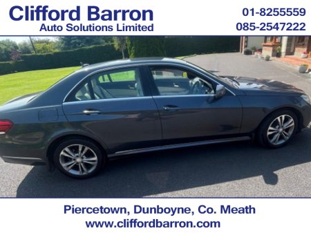 2013 Mercedes-Benz E Class Auto 200 CDI BLUE EFFICIENCY AVANTGARDE F/L 4DR AUTO €9,495