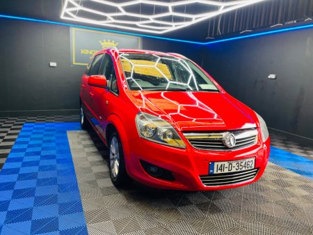 2014 Vauxhall Zafira  €6,999
