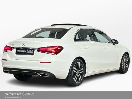 2021 Mercedes-Benz A Class 180 Progressive Saloon - 17 Inch Alloys - Reversing Camera - Panoramic Sunroof - Ambient Lighting - Sat Nav - Climate Control - Heated Seats - Auto Lights/Wipers €29,950 thumbnail