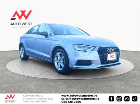 2017 Audi A3 2017 Audi A3  Saloon 1.4 TFSI Automatic €18,950