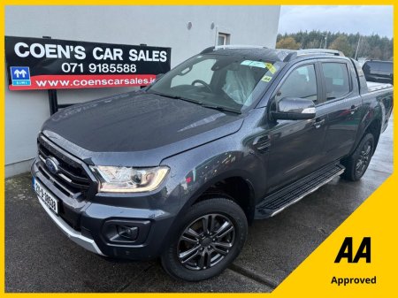 2021 Ford Ranger 2.0 213 PS Wildtrak Auto €29260 Plus Vat