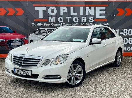 2012 Mercedes-Benz E Class ==200 CDI//AUTO//FULL LEATHER//NEW NCT//SERVICED== €8,950