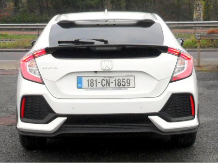 2018 Honda Civic 16 ID TEC EX 120PS 5DR......LEATHER.......NCT 04/27.......02/26 €14,995 thumbnail