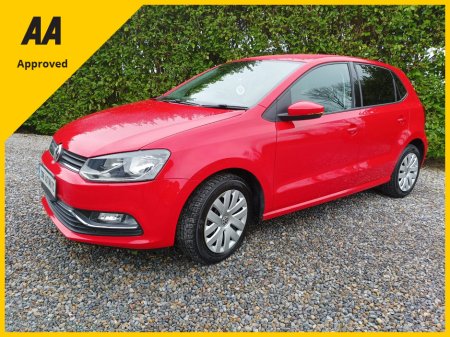 2016 Volkswagen Polo 1.2 TSI COMPREHENSIVE SERVICE HISTORY (9 STAMPS) REVERSE CAMERA LARGE TOUCH SCREEN MULTIMEDIA SYSTEM MULTIFUNCTION STEERING WHEEL AUTOMATIC HEADLIGHTS FRONT FOGS 2 YEARS NCT 6 MONTHS ROAD TAX