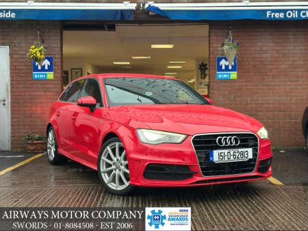 2015 Audi A3 1.4 TFSI S-LINE 5DR  - LOW KMS €14,950 thumbnail