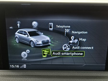 2019 Audi A3 SPORT LUXURY PACK**1.4 TFSI AUTO**FULL LEATHER**FULL ELECTRIC HEATED SEATS**FACELIFT SPORT MODEL**APPLE AND ANDROID CARPLAY**DIGITAL DASH**IRISH MAPS**KEYLESS ENTRY**WARRANTY AVAILABLE**FINANCE €21,949 thumbnail