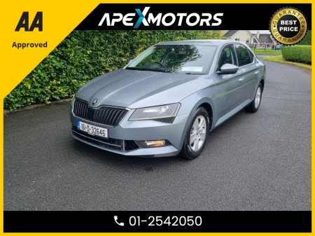 2016 Skoda Superb FINANCE ARRANGED * NEW NCT JUL-26 * STAMPED SERVICE HISTORY * AA APPROVED * 101 SAFETY CHECKLIST * IMMACULATE * HEATED SEATS * COLOUR REVERSE CAMERA * TOP-SPEC 5DR HATCH * ADAPTIVE CRUISE €9,449