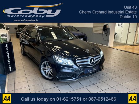 2015 Mercedes-Benz E Class E220 BLUETEC AMG LINE 5DR AUTO CDI. New NCT, Alloy Wheels, 2Keys, Cruise Control, Full Leather, Dual Climate Control, Sat Nav, BT, Full Electrics, Parking Sensors,Heated Seats, MFSW, Handsfree, & more