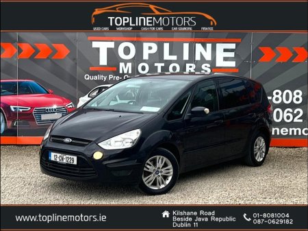 2012 Ford S-Max 1.6 TDCI ZETEC 113BHP//7 SEATER//NEW NCT// 5DR €5,850