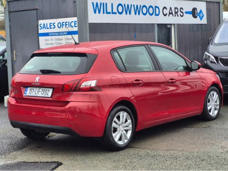 2015 Peugeot 308 ACTIVE 1.6 HDI 92 4DR €8,999 thumbnail
