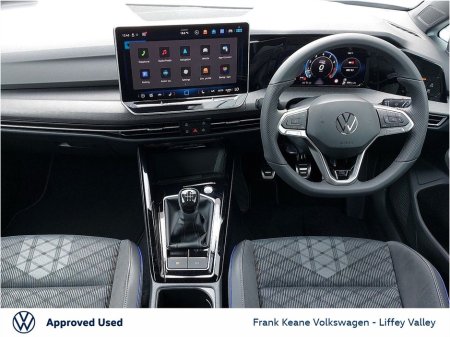 2025 Volkswagen Golf R-LINE 1.5TSI 150HP *CRYSTAL ICE BLUE METALLIC* *DELIVERY KMS* *252D REG* *BIG SAVINGS VS NEW CAR* *WHILE STOCKS LAST* *PCP 3 YRS FROM €360PM* €38,995