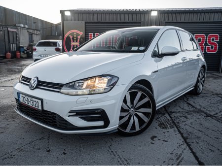 2017 Volkswagen Golf 172 Golf 1.0tsi HIGHLINE/FSH/High spec/1yr warrant €16,888