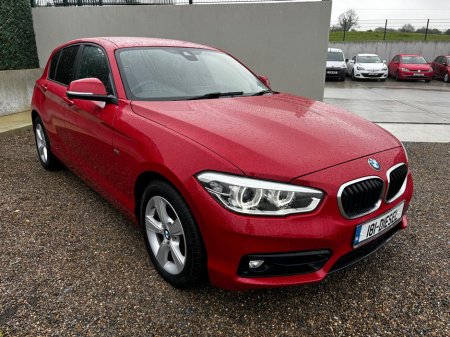 2018 BMW 1 Series 118d Sport €17,950