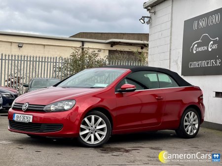 2013 Volkswagen Golf RUBY RED CONVERTIBLE STUNNING CAR €9,950