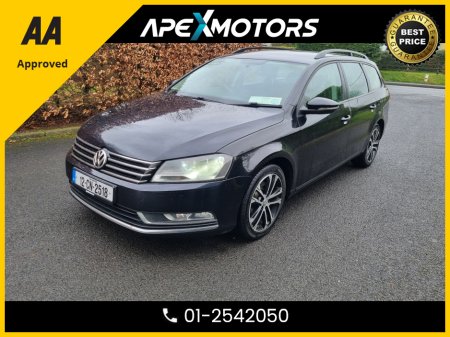 2012 Volkswagen Passat 2.0 TDI S BLUEMOTION 140PS 5DR AUTO * NCT SEP-26 * LOW TAX APR-26 * IMMACULATE * STAMPED SERVICE HISTORY * AA APPROVED * 101 SAFETY CHECKLIST * AUTOMATIC (DSG) * TOP-SPEC 5DR ESTATE * CRUISE CONTROL €7,949 thumbnail