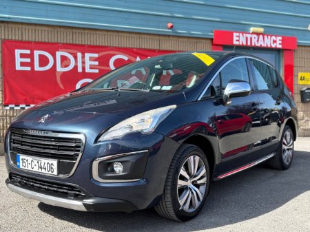 2015 Peugeot 3008 1.6 Hdi 115 bhp Active €9,450
