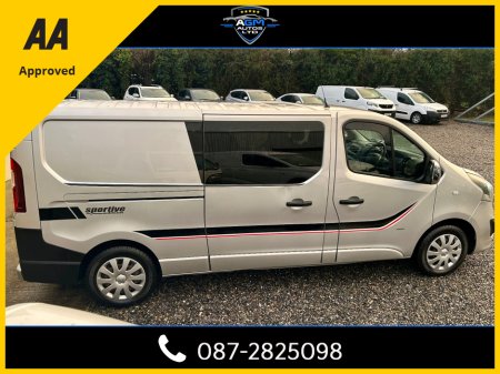 2017 Opel Vivaro 6 SEATER CREW CAB VIVARO-B SPORTIVE L2H1 120PS 5DR €15,950 thumbnail