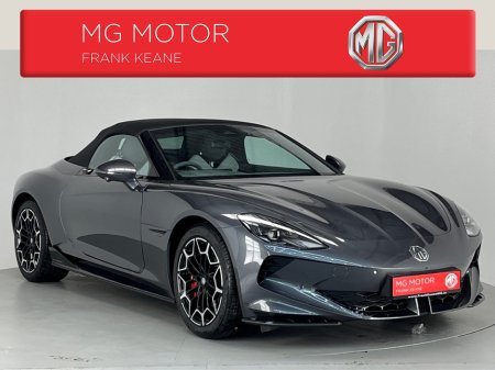 2026 MG Cyberster MG CYBERSTER SINGLE MOTOR**7 YEAR WARRANTY**SCISSOR DOORS**LAUNCH CONTROL**FULLY ELECTRIC HOOD**8 SPEAKER BOSE SOUND SYSTEM**WRAPAROUND 3 SCREEN COCKPIT**ADAPTIVE CRUSIE CONTROL** €70,750