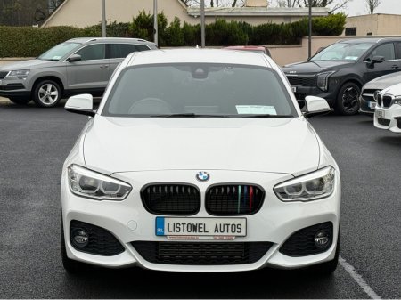 2017 BMW 1 Series 118D M SPORT * COMES WITH 2 YEAR NEW NCT, SERVICE BOOK PRESENT WITH 4 SERVICE STAMPS, REAR VIEW CAMERA, PARKING SENSORS  REAR, APPLE CARPLAY//ANDROID AUTO, ISOFIX CHILD SEAT ANCHOR POINTS* €18,950 thumbnail