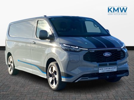 2026 Ford Transit Custom Sport  232BHP PHEV Auto..Huge Spec €42,950