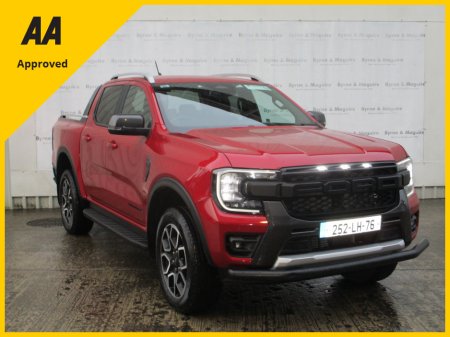 2025 Ford Ranger EX DEMO MODEL WITH ONLY 6000 KMS D/CAB WILDTRAK - 2.0TD AUTOMATIC !! PRICE PLUS VAT €52,000 thumbnail