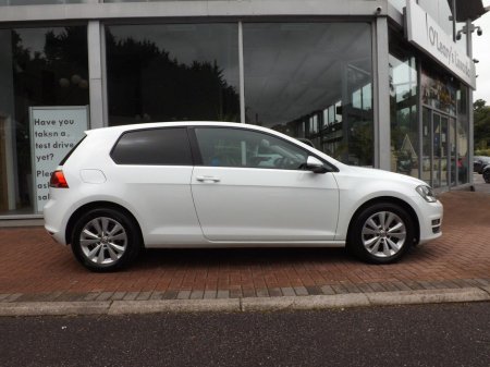 2017 Volkswagen Golf Van 1.6 TDi, White, €6910 plus vat. €6,910 thumbnail