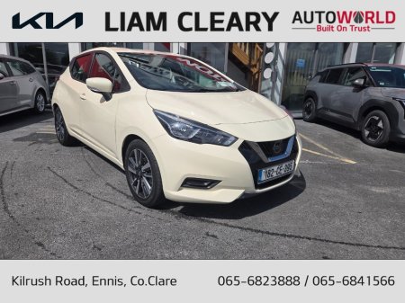 2018 Nissan Micra 1.0 SV 4DR