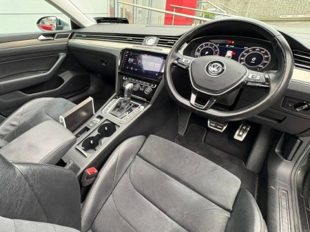 2019 Volkswagen Arteon 1.5 TFSI 150bhp Elegance, Panoramic Roof, 19” Alloys, 1/2 Leather, Camera, CarPlay - First Registered in July 2019 - Trade in Price €27, 999. €26,999 thumbnail