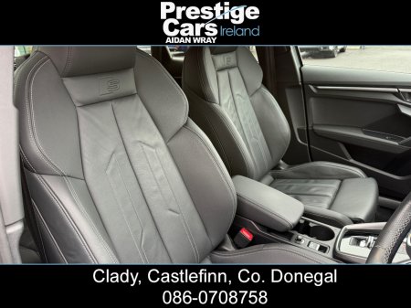 2022 Audi A3 1.4 45 TFSI E S LINE COMPETITION SPORTBACK BLACK EDITION,BODY KIT,DAYTONA GREY,XENON LIGHTS,AMBIENT LIGHTING,VIRTUAL COCKPIT,LEATHER,APPLE CAR PLAY,ONE OWNER,FULL AUDI HISTORY,HIGH SPEC €28,000 thumbnail