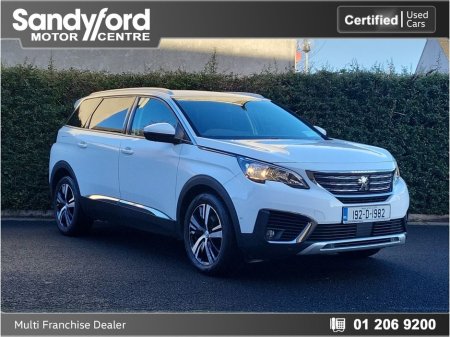 2019 Peugeot 5008 1.5 BlueHDi 130bhp Allure €26,950