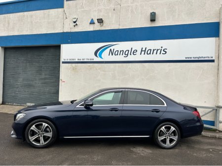 2018 Mercedes-Benz E Class E220 D. AUTO. FULL LEATHER. LOW KMS.  FINANCE AVAILABLE. TRADE IN WELCOME. www.nangleharris.ie. ALL CARS CHECKED WITH MOTORCHECK.IE CALL 01 5620011 €24,900