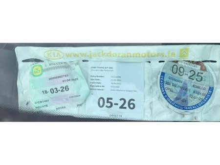 2007 Opel Astra  €1,250