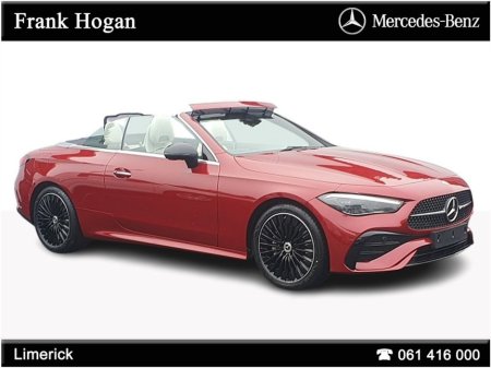 2026 Mercedes-Benz CLE CLE 220d Cacriolet 2.0 Diesel 197 BHP ROAD TAX €200