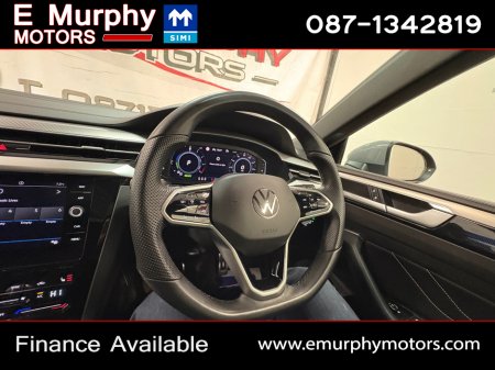2021 Volkswagen Arteon 1.4 ETSI PHEV R/LINE BIG SPEC €75 PER WEEK €29,950 thumbnail