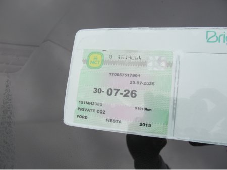 2015 Ford Fiesta MCA ZETEC 1.25 60PS M5 5DR WITH FSH €9,950 thumbnail