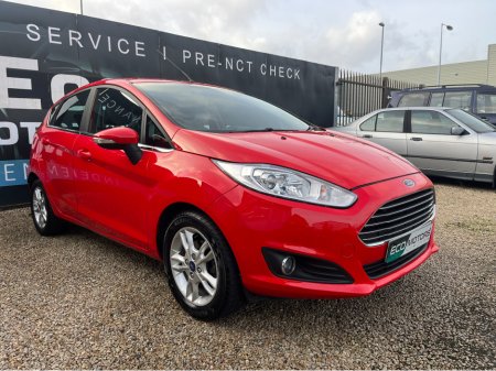2015 Ford Fiesta ZETEC, 1.2 PETROL, MANUAL, NEW NCT 12/2026 €8,495