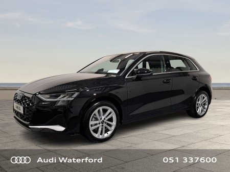 2026 Audi A3 Sportback 30 TDI 115HP SE PCP from €418 per month €44,392