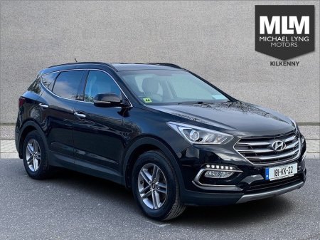 2018 Hyundai Santa Fe 4wd Executive €24,995