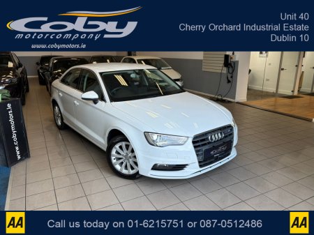 2015 Audi A3 1.4 Petrol Auto Saloon 4DR. New NCT done before collection, Reverse Camera, Dual Climate Control, MFSW, Cruise Control, Sat Nav, Handsfree, Parking Sensors, Paddle Shift and more. €13,750