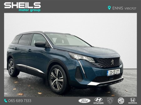 2022 Peugeot 5008 1.5 Diesel Allure 130BHP *7 Seater* €36,950