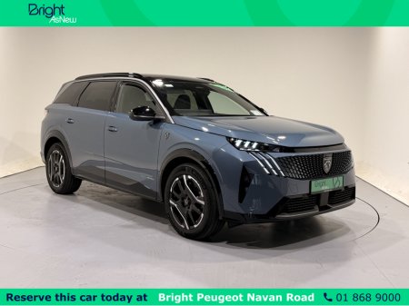 2025 Peugeot 5008 EGT 73KWH 210 BHP STANDARD 4DR €52,950