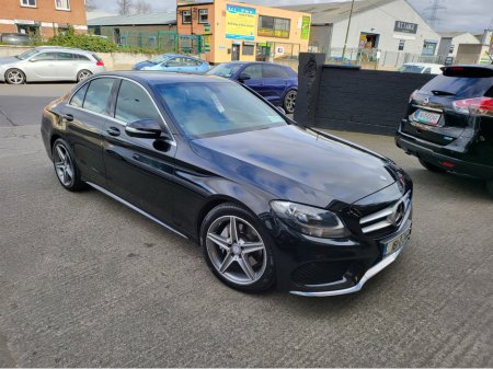 2016 Mercedes-Benz C Class 200 BLUETEC AMG SPORT 4DR AUTO// VERY CLEAN CAR // SUPERB DRIVER//TAXED UNTIL JAN 2026//