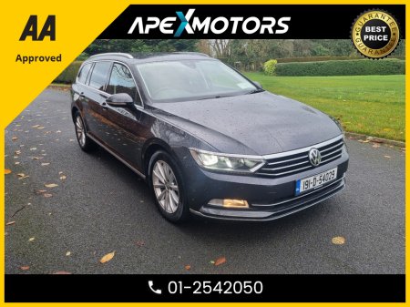 2019 Volkswagen Passat FINANCE ARRANGED * 2.0 ESTATE AUTO HIGHLINE * TOP-SPEC ( EVERY EXTRA) * AUTOMATIC * AA APPROVED  * 101 SAFETY CHECKLIST * 12-MONTH ROADSIDE ASSIST  * IMMACULATE * LOW LOW KMs * ADAPTIVE CRUISE €24,749
