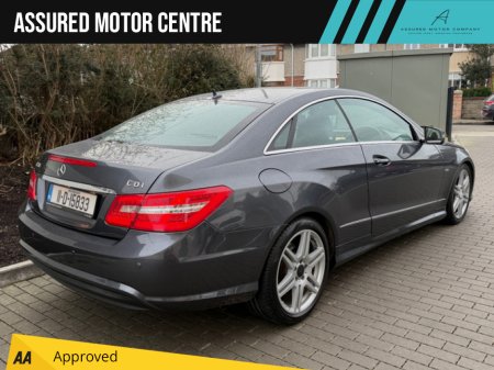 2011 Mercedes-Benz E Class E SERIES CDI AVANTGARDE SPORT 2DR AUTO**FULL BLACK LEATHER INTERIOR**REAR PARKING SENSORS**AMG STYLE ALLOY WHEELS**CRUISE CONTROL**BLUETOOTH**HISTORY CHECKED**FINANCE ARRANGED** €7,995 thumbnail