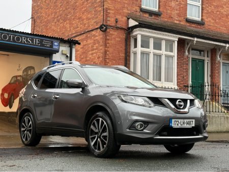 2017 Nissan X-Trail 7 Seater, High Spec Tekna, New Nct 12/2027, Full Leather, 360 Cameras, Sat Nav, Bluetooth, Cruise Control, Heated Seats, A/C, Alloys, Ideal Family Car, Finance Available, Service & Warranty, SIMI, €14,950 thumbnail
