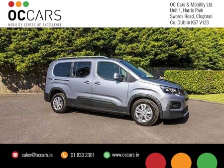 2025 Peugeot Rifter NEW Inspire GT Switch - Drive from WC/ UpFront wheelchair Passenger €66,950