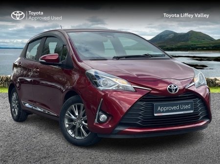 2017 Toyota Yaris YARIS 1.0 5DR SOL BURGNDY