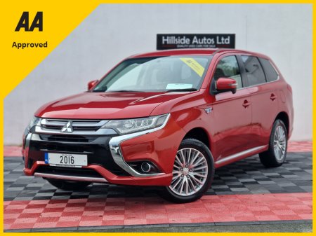 2016 Mitsubishi Outlander PHEV 2.0 PETROL PLUG IN HYBRID 4WD €15,950