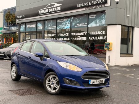 2014 Ford Fiesta 1.25 ZETEC 82PS 5DR ARGENTO €7,450