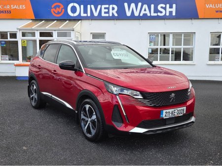 2021 Peugeot 3008 FL GT 1.5 HDI 130 6.2 4DR AUTO €23,950 thumbnail